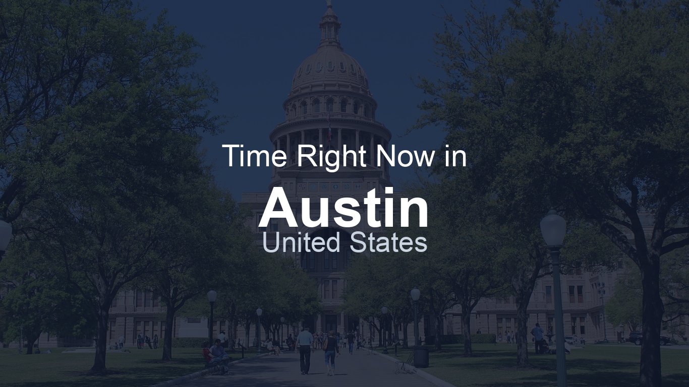 Time in Austin, United States | TimeRight.now