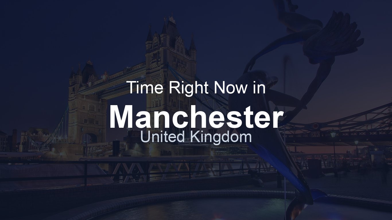 Time in Manchester, United Kingdom | TimeRight.now