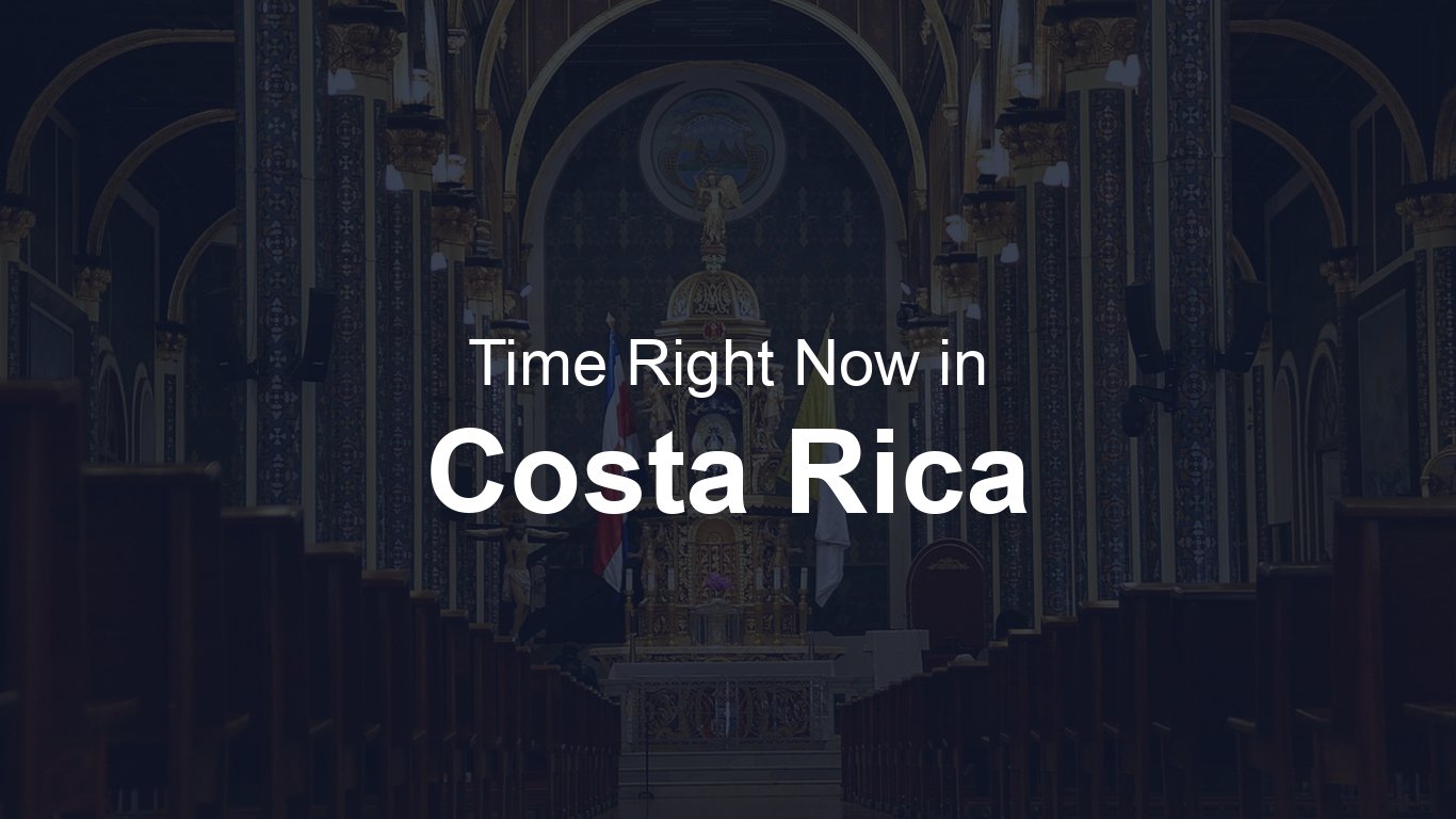 Time in Costa Rica | TimeRight.now
