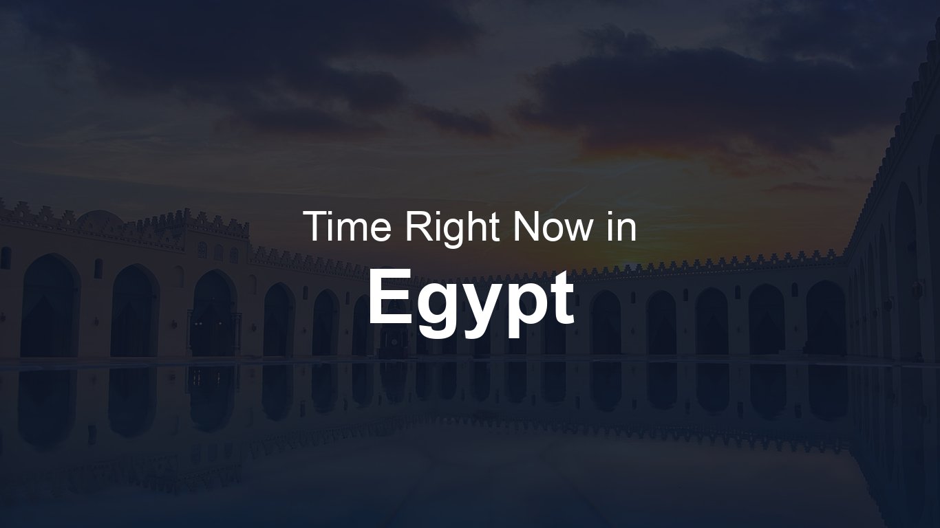 Cairo Livetime Time in Egypt | TimeRight.now