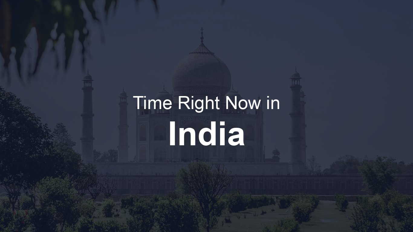 Time in India | TimeRight.now