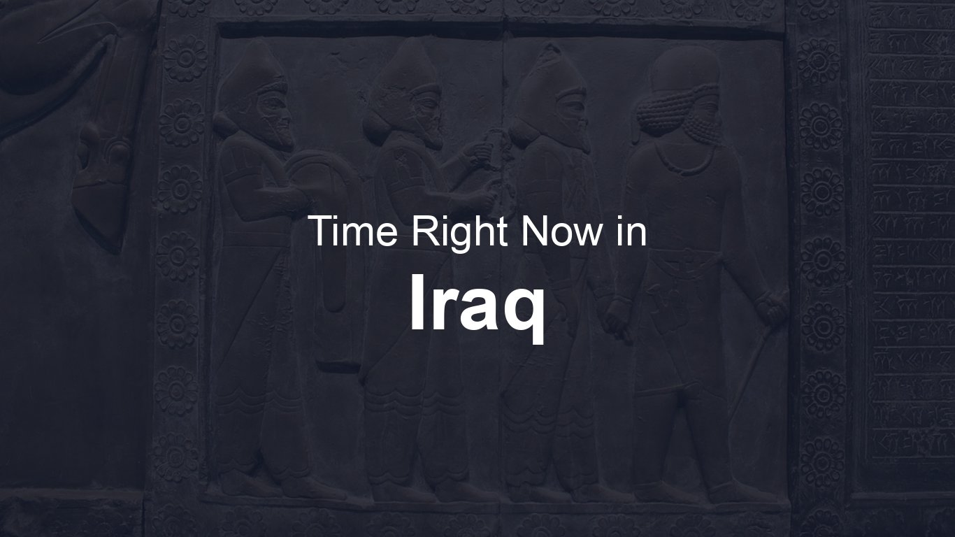 Time in Iraq | TimeRight.now